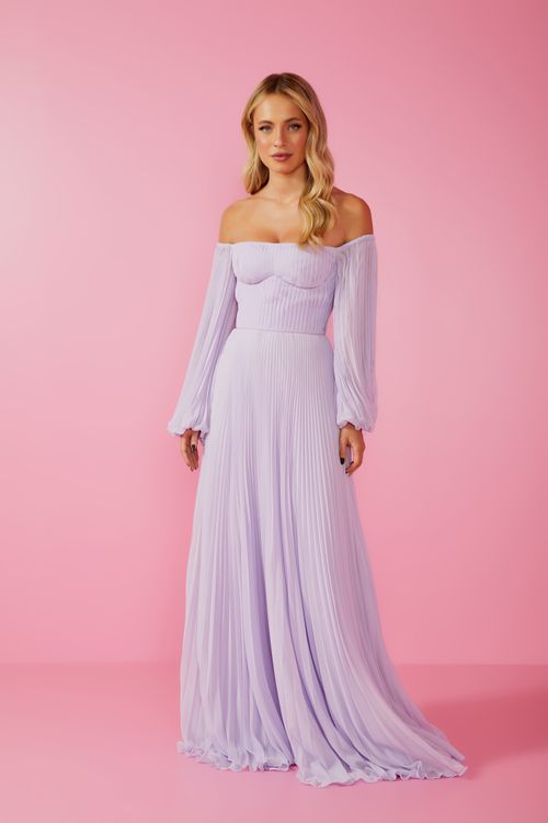 Vestido Longo Taylor - Lavanda