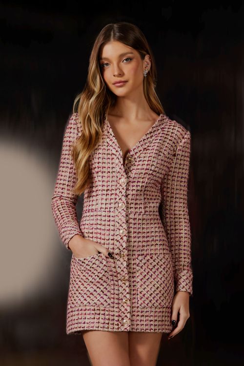 Vestido Curto Yolanda - Off/Rouge Paris