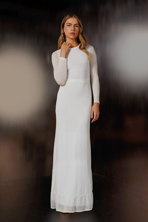 Vestido Longo Giuliana - Branco