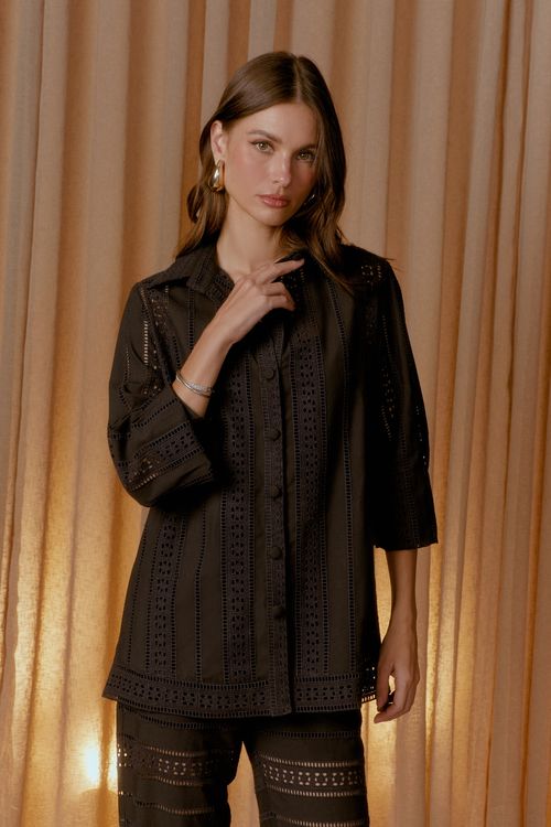 Camisa Laise Classic - Preto