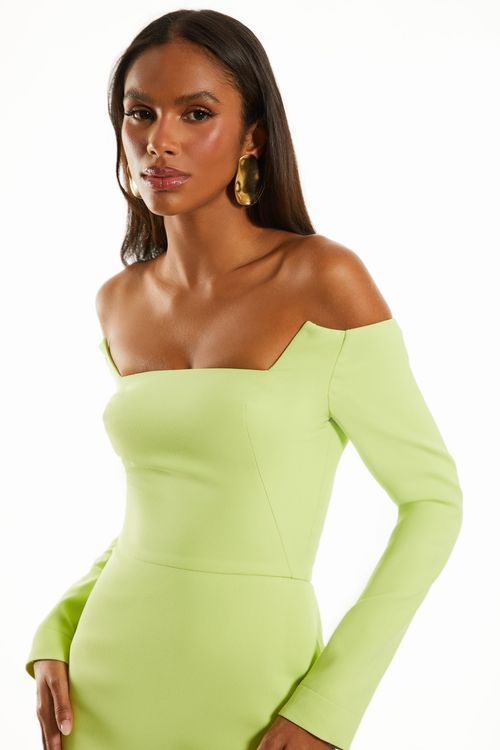 Vestido Midi Bruna - Lime