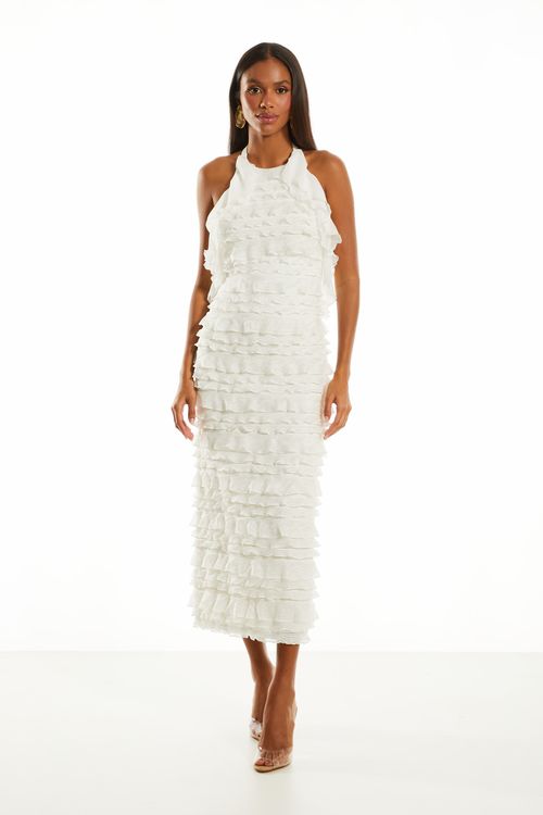 Vestido Midi Maya - Off White