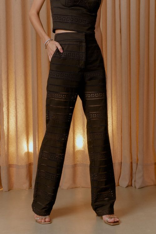 Calça Laise Reta - Preto