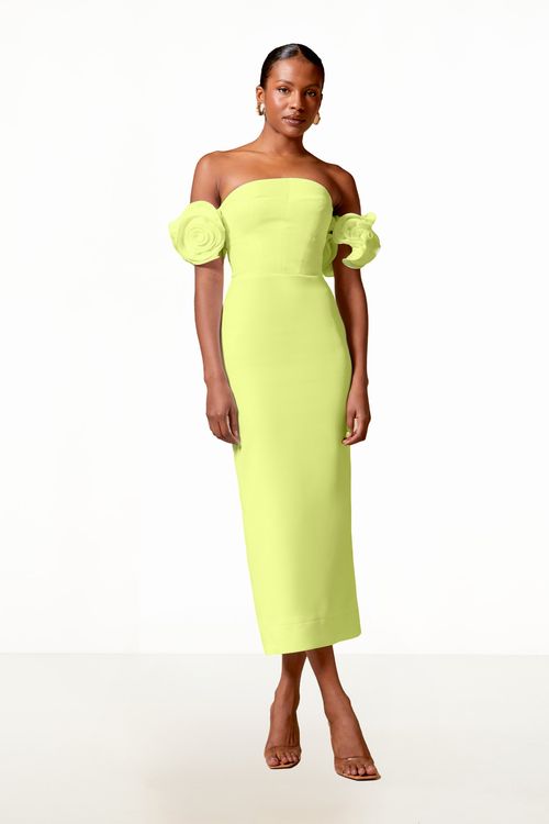 Vestido Midi Michelle - Lime