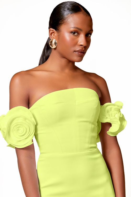 Vestido Midi Michelle - Lime