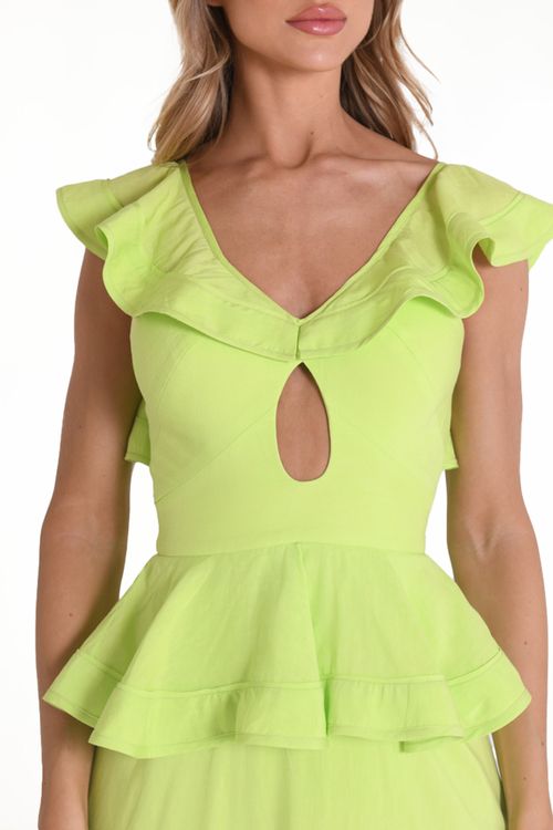 Vestido Midi Sophia - Lime