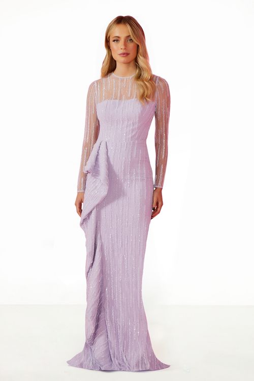 Vestido Longo Camilla - Lavanda