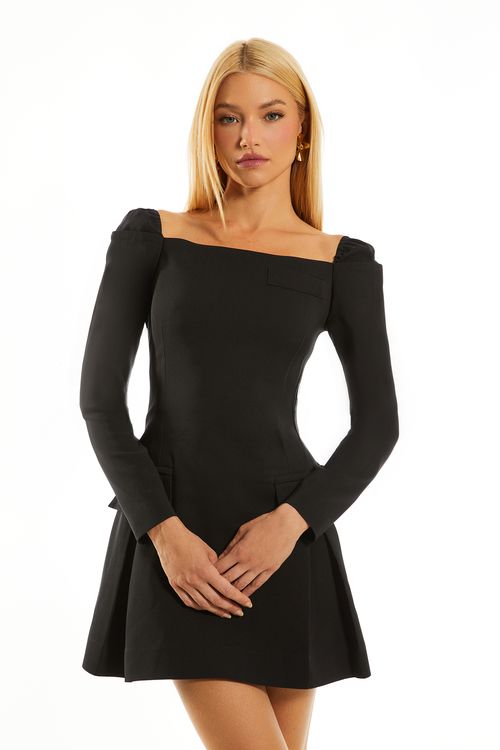 Vestido Curto Gisele - Preto