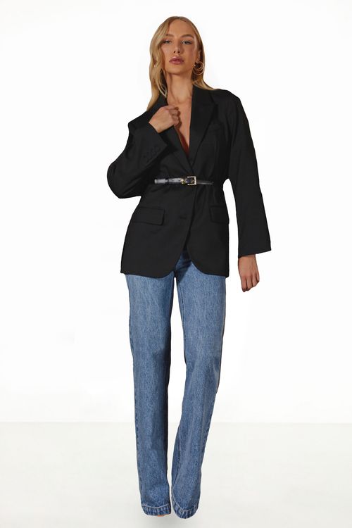 Blazer Gigi - Preto