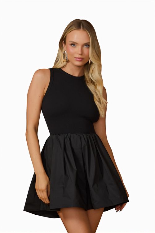 Vestido Curto Maju - Preto