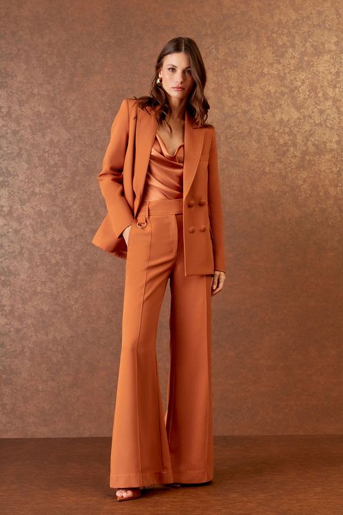 Blazer Transpasse Bolsos