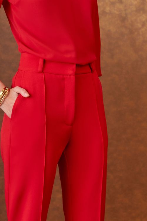 Calça Alfaiataria Nervura - Rouge