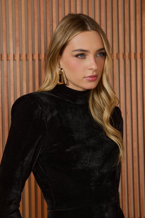 Vestido Curto Helena - Preto