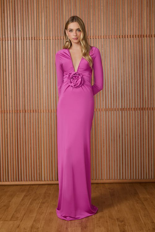 Vestido Longo Lydia - Violet