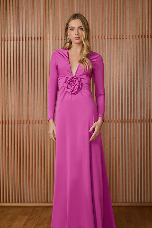 Vestido Longo Lydia - Violet