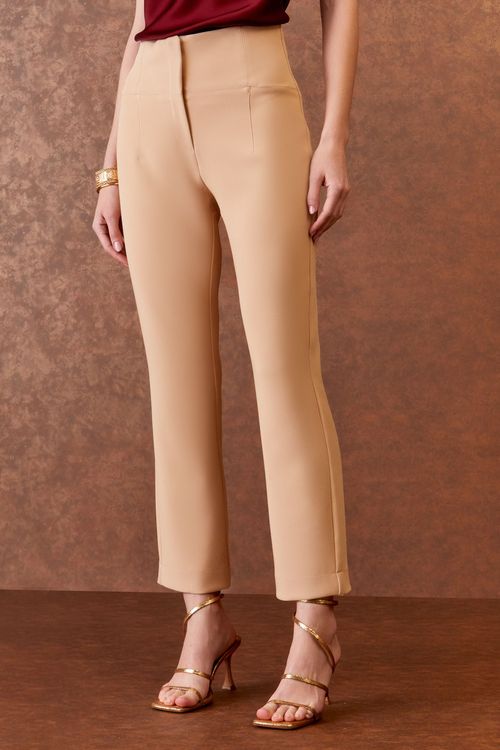 Calça Pala Larga Pesponto