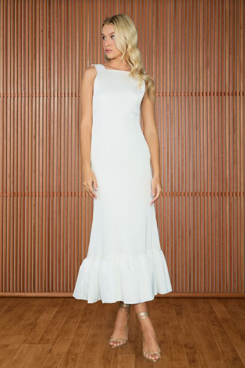 Vestido Midi Melissa - Off White