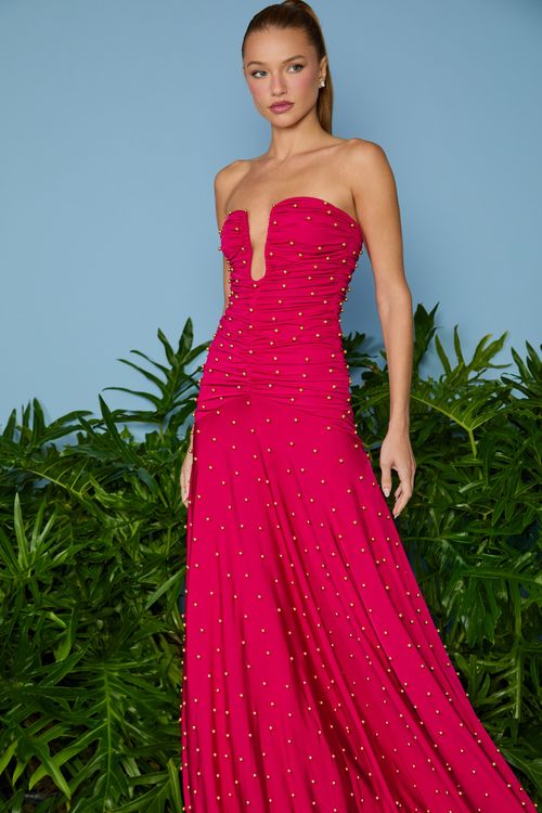 Vestido Longo Naomi Decote Ferragem