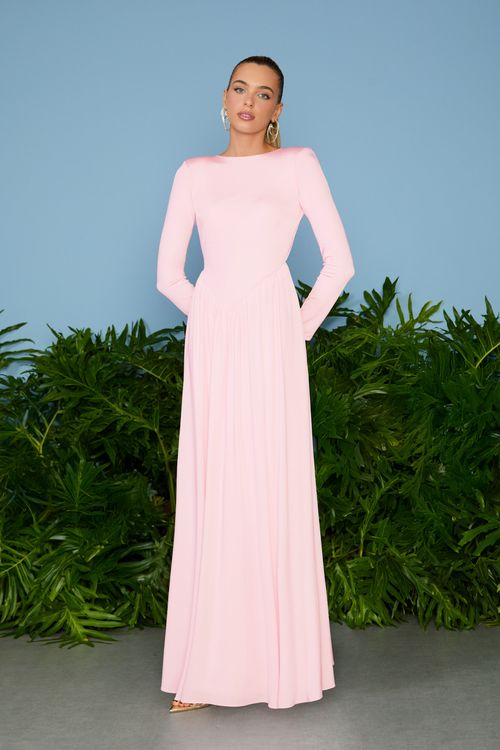 VESTIDO LONGO LIZIE CINTURA V