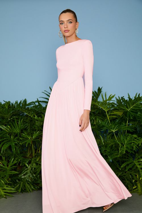 VESTIDO LONGO LIZIE CINTURA V