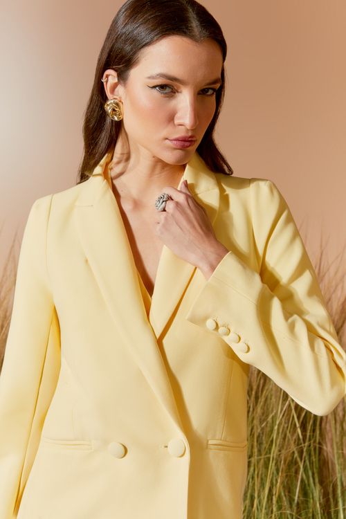 Blazer Classic Botões Bombe