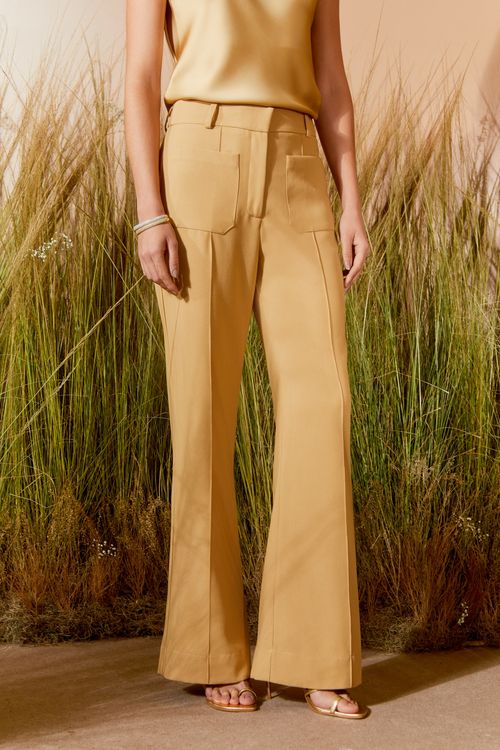 Calça Alfaiataria Bolso Frente