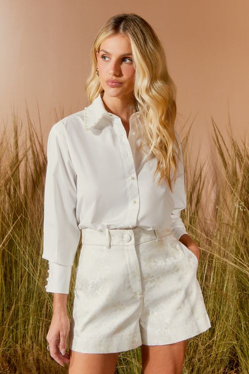 Short Jacquard Lily