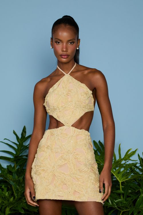 Vestido Curto Rosie Losango