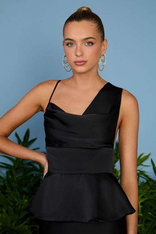 Blusa Lia Alças Irregulares