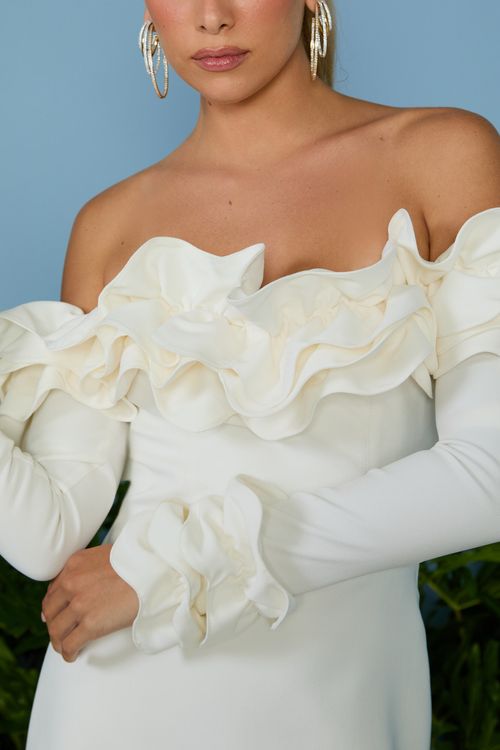 VESTIDO CURTO ZOE OMBRO A OMBRO