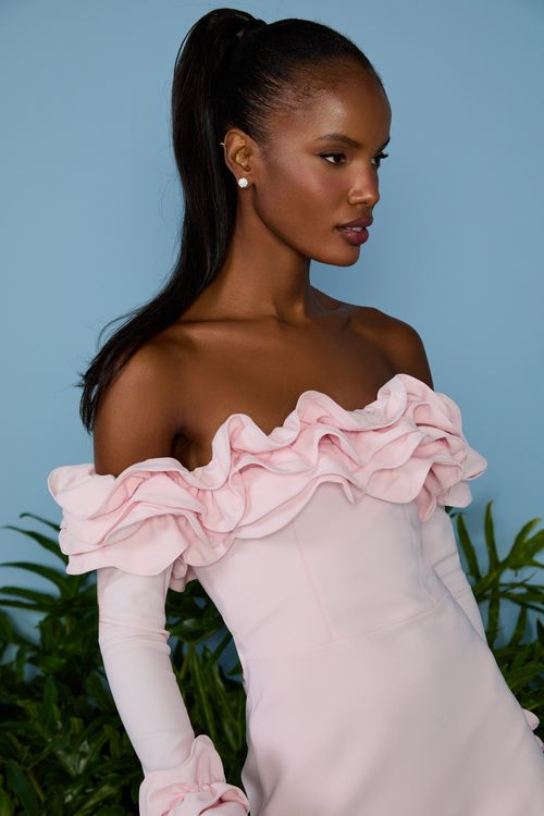 VESTIDO CURTO ZOE OMBRO A OMBRO