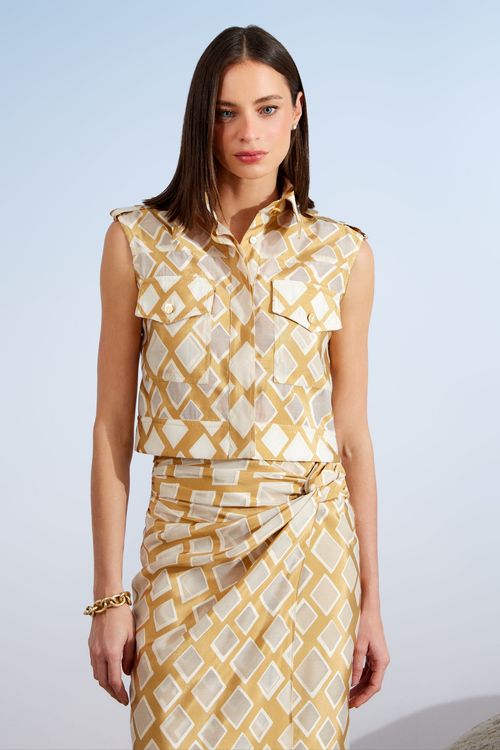 CAMISA CROPPED LOSANGOS