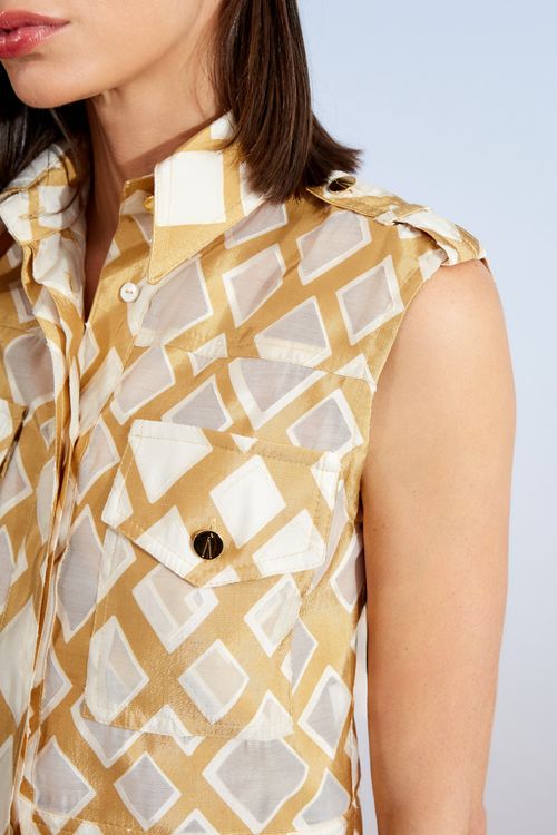 CAMISA CROPPED LOSANGOS