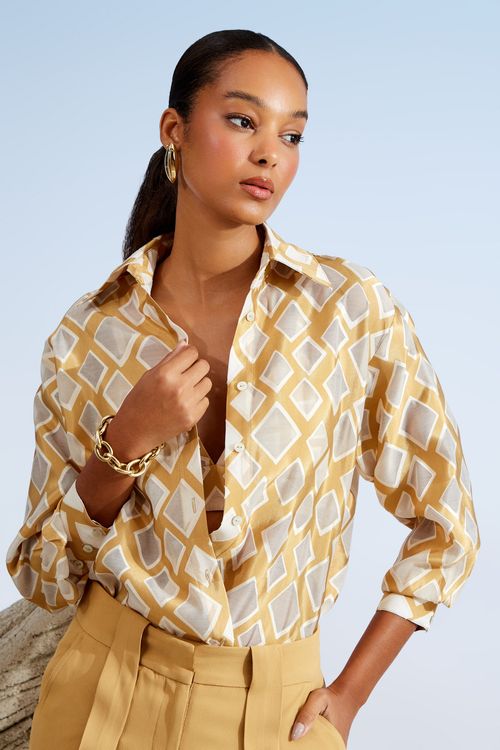 CAMISA DEVORE LOSANGOS