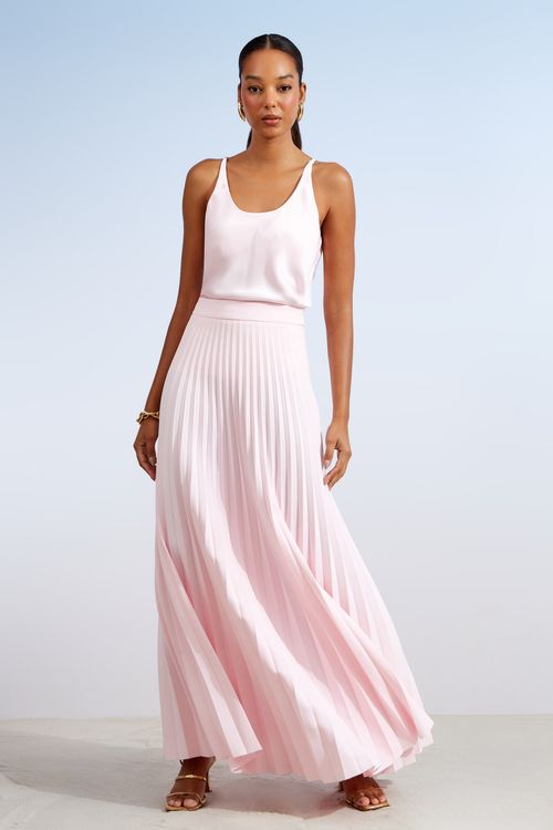 SAIA PLISSADA CREPE